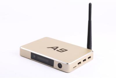 China A9  Amlogic S905X Quad Core ARM Coretex-A53 2G/16G Android 6.0 Marshmallow TV Box for sale