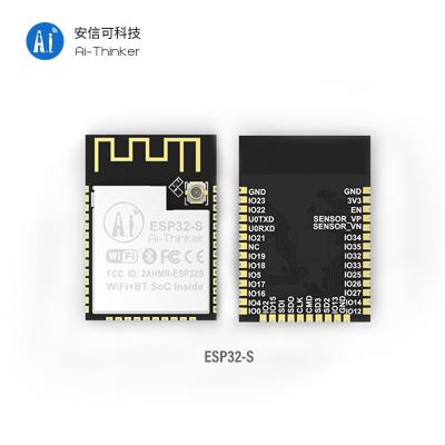 China Ai-Thinker ESP-32S WIFI Bluetooth Dual Antenna Module ESP 32 ESP-32 Smallest BLE Beacon Chip Module for sale