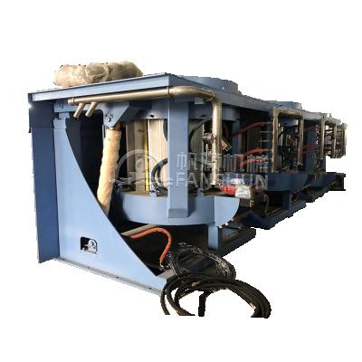 China Aluminum Casting Machine Furnace Scrap Aluminum Steel-Copper Ore Melting Furnace Induction Melting Furnace for sale