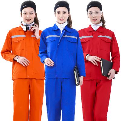 China Breathable Wholesale Hard Work Clothing Sets Unisex Work Wear Suits Short Sleeve Jacket for sale