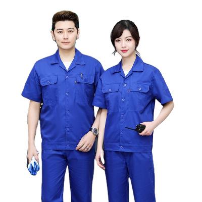 China Wholesale Breathable Summer Men Women Men Women Hard Work Clothing Jacket Reusable Short Jumpsuit for sale