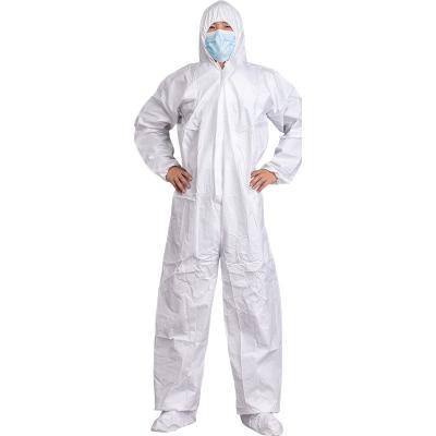 China SF Membrane Nonwoven Clothing Coveralls Breathable Disposable Breathable Spray Paint Clothing Isolation Dustproof Cloth for sale