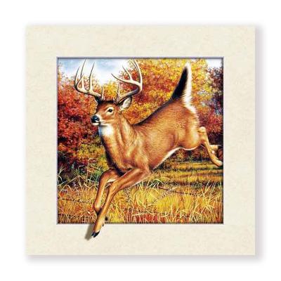 China Wholesale 3D Stock 3D Home Painting PET 40*40cm 5D Lenticular Picture Animals With Frame For Home Decoration for sale