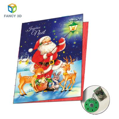 China Europe Zebulun Factory China Christmas Template Festival Direct Trade Greeting Cards for sale