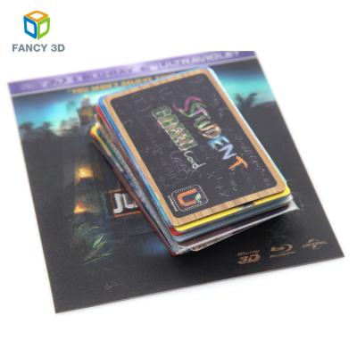 China Europe Zebulun Hot Sale 3D Lenticular Animation Customized Promotion Cards for sale