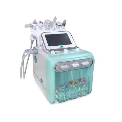 China Hot sale beauty treatment beauty salon machine 6 in 1 pure aqua face care with imported powerful pump for sale