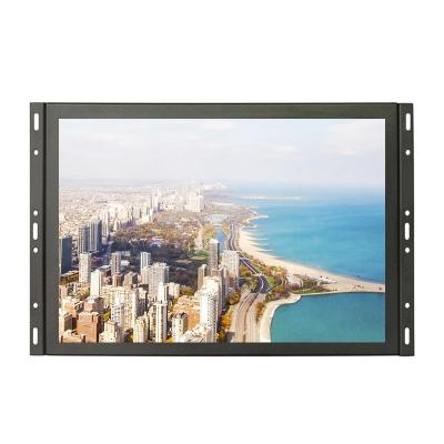 China Metal case open frame 12 inch hdmi 12v dc lcd monitor with resistive touch screen used for industrial monitor for sale