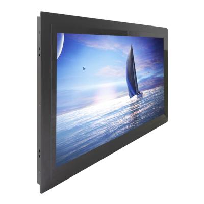 China 13.3 inch full hd metal case 10 point touch screen flat screen monitor open frame with hdmi vga usb for sale