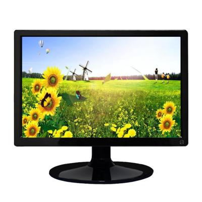 China Speaker 15 Inch FHD IPS Screen PC Computer 12V TFT LCD Desktop Monitor with HDMI VGA BNC USB Input for sale