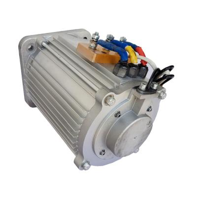 China Vehicle or boat SHINEGLE 540V 100kw 120kw 200kw electric car pmsm PMSM induction motor machine conversion kit for e-tricycle for sale