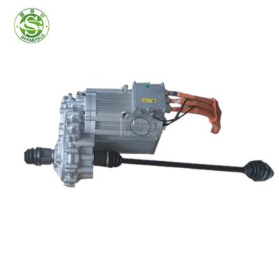 China Electric Vehicle or Boat Shinegle 72V 96V 108V 144V 15KW AC Gearbox Motor and Controller Kit EV Conversion Kit for sale