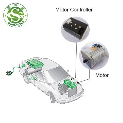 China SHINEGLE Electric Car or Boat Retroactive Braking 10kw Electric Vehicle Conversion Kit for sale