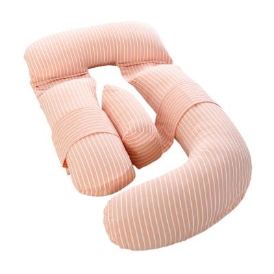 China Anti-static Pillow Maternity Comfort Ventilation Multi-Function Plush Fluffy Pregnancy Pillow G Shaped Pregnancy Pillow for sale