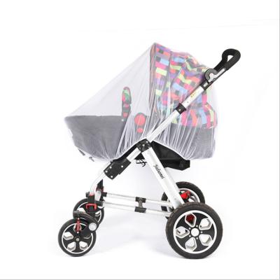 China LLIN Baby Stroller Mosquito Net, Car Seat and Infant Carrier Bassinet, Lace Up Design Elastic Edges No Gaps Stroller Mosquito Net for sale