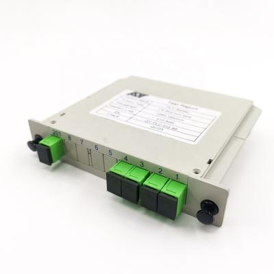 China Telecom SC APC UPC 1X4 1X8 1X16 Splitter Fiber LGX Box ftth Box ftth PLC Splitter for sale