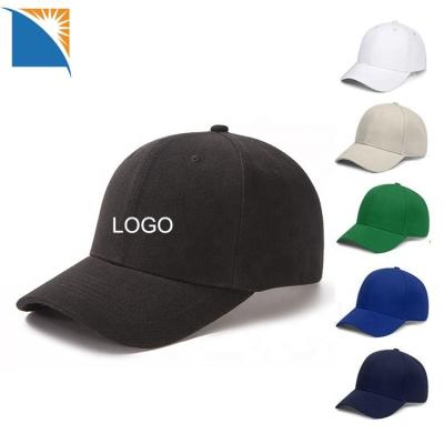 China COMMON online custom embroidery baseball cap custom logo 7 days custom order unisex cotton sports hats for sale