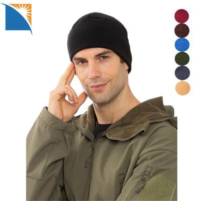 China COMMON Microfleece Beanie Hat Warm Outdoor Sports Watch Cap Winter Hats For Men's Beanie for sale