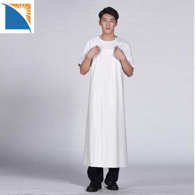 China Home Waterproof PVC Rubber Bib Apron Heavy Duty Cleaning Industrial Apron Long Cleaning Apron for sale