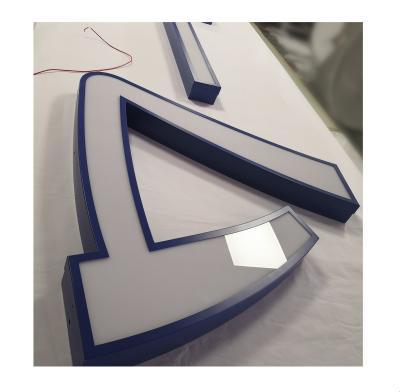 China Buildings Exterior Use Galvanized Sheet Led Signs Channel Letter AIHOME for sale