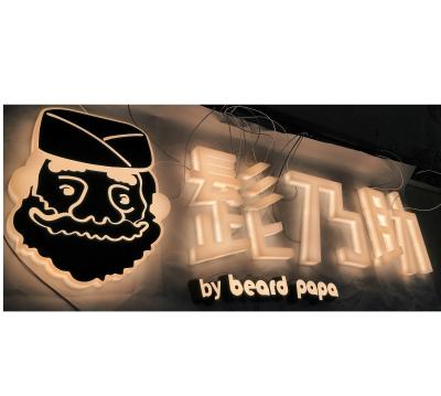 China Building Interior Acrylic Luminous Character Light Signs for sale