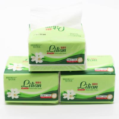 China Strong Absorption Wholesale Cheap Water Paper Virgin Pulp 3 Ply Facial Tissue Paper For Home for sale