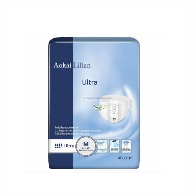 China Bulk printed absorbent top packaging manufactures adult diapers adult diapers for the elderly for sale