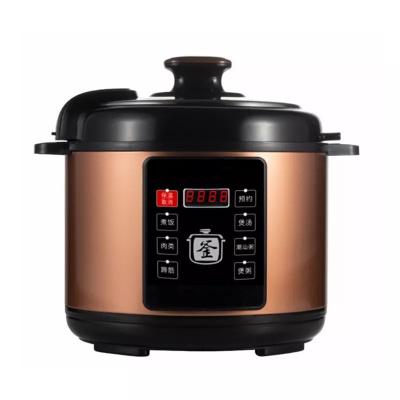 China Hotel Manufacturers 5L Large Capacity Electric Pressure Rice Cookers 2022 Multifunctional Digital Timer for sale