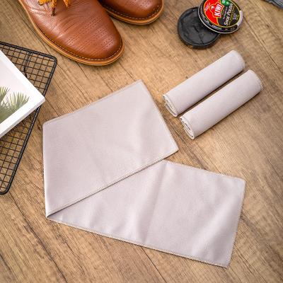 China Microfiber Shoe Cloth Suede Shoe Stocked Shine Polishing Waxing Shoe Cleaning Toewls for sale