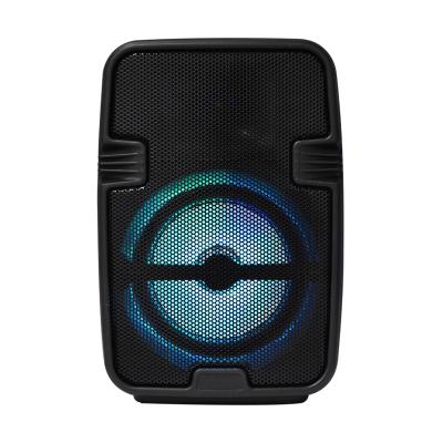 China Factory promotional custom HOME THEATER 4 inch portable LED light wireless speaker with lithium battery protection for sale