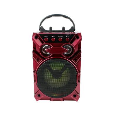 China New plastic wireless portable outdoor speaker with FM radio 4 inch factory price wholesale for sale