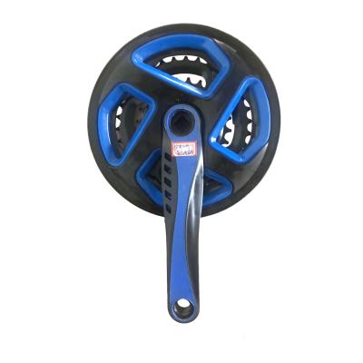 China Aluminum alloy stainless steel sprocket cnc cranks and titanium cogwheel bicycle crank gears bike parts for sale