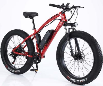 China 2021 electric bicycle snow bike china bicycle steel electric tire ebike wholesale for sale