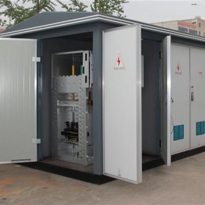 China Support Customization Good Quality Tower Distribution System Residential Single Box Type Substation for sale