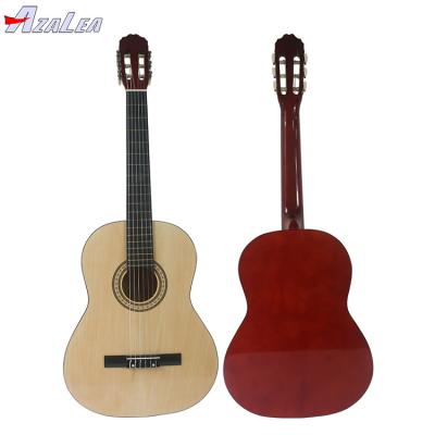 China Linden China Manufacturer Factory Made Cheapest 39 Inch Basswood Wooden Classical Guitar For Sale for sale