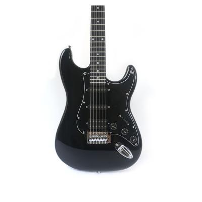 China Solid Wood China Wholesale Price Electric Musical Instruments Guitar OEM Custom Logo for sale