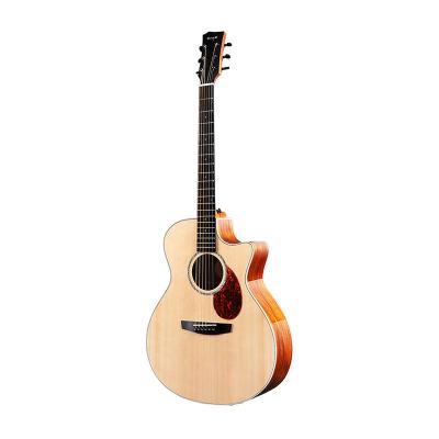 China Sitka Solid Fir (A) 41 Inch Quality Rise GA-Body Acoustic Guitar With Pickups Available For Instrumentos Musicals for sale