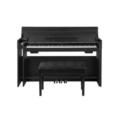 China High Quality WK-310 WALNUT Black Color Digital Keyboard Electronics 88 Key Digital Upright Piano for sale