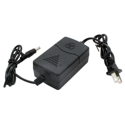 China Factory direct sales US/EU/CN plastic plug 18W 12V 1.5A power adapter 52*32*119mm for sale