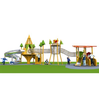 China New Design Factory Directly Sale Large Stainless Steel Amusement Park Durable Outdoor Playground Slide Equipment For Kids for sale