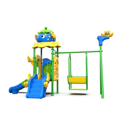 China High End Plastic 2021 Plastic Pipe+LLDPE Playground Slide Slide Swings Premium Outdoor Equipment for sale