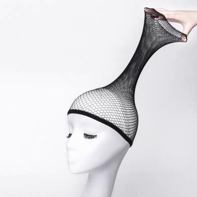 China Wholesale Popular High Quality Black Two Color Head Elastic Net Wig Cap Eco-friendly To Hold Hair Easily for sale