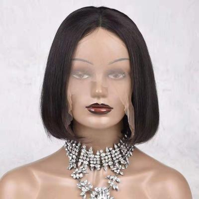 China Wholesale Silky Straight BOB Short Hair Wigs 100% Virgin Brazilian Hair Lace Front Wigs Factory Wave Lace Wigs for sale