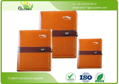 China Eebossing Surface Finishing PU Cover Custom Embossed Notebook  80 - 100 sheets for sale