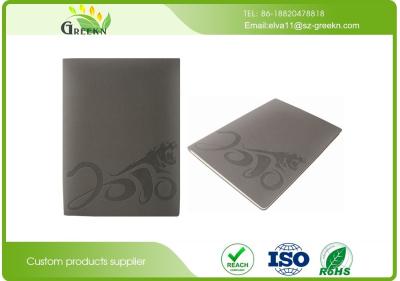 China Personalised Embossed Notebooks with 2mm Thick Greyboard Cover 100 Sheets Inside Paper for sale