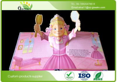 China Delicate Coated Paper Snappy Pop Up Books with Perfect Binding Film Lamination Surface for sale