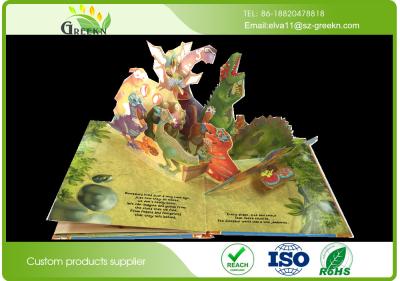 China CMYK Color Printing Animal Pop Up Books for Babies / Children /  Toddlers SGS ROSH for sale