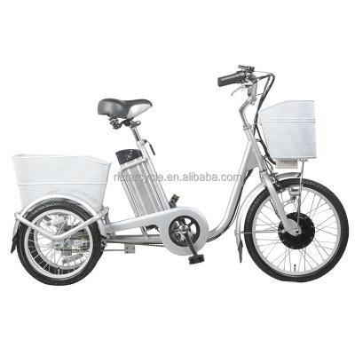 China China 36v 250w Lithium Battery Electric Cargo Tricycle Tricycles For Adults for sale