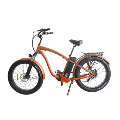 China Ristar 2022 48v 500 best-selling aluminum alloy 6061 watt 350W electric tire 26 inch fat tire portable electric bicycle moped for sale