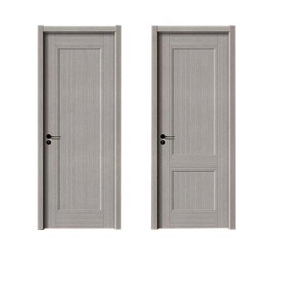 China Good quality modern european interior waterproof warm passage plywood door for bedroom for sale