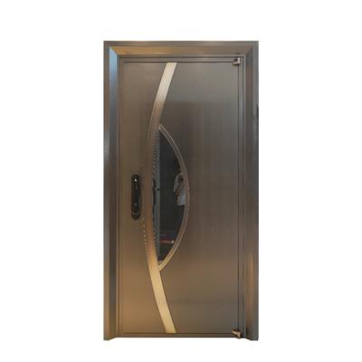 China Modern Veilon Security Doors Metal Exterior Door Main Entrance for sale